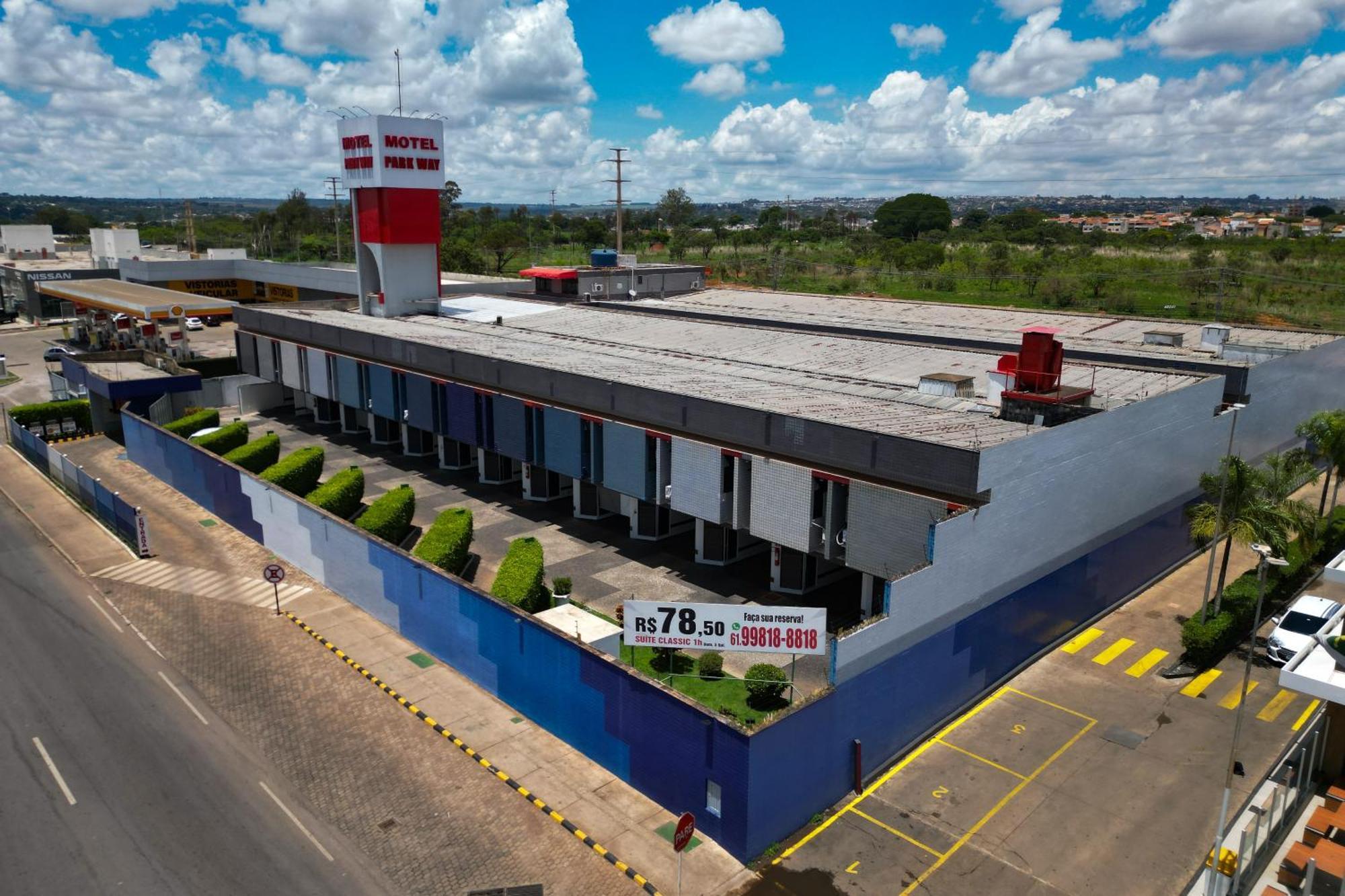 Motel Park Way นูเคลโอบันเดรานชิ ภายนอก รูปภาพ
